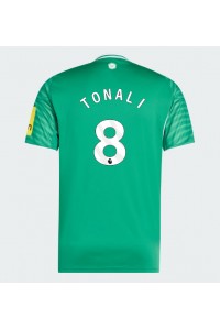 Newcastle United Sandro Tonali #8 Fotballdrakt Borte Klær 2025-26 Korte ermer